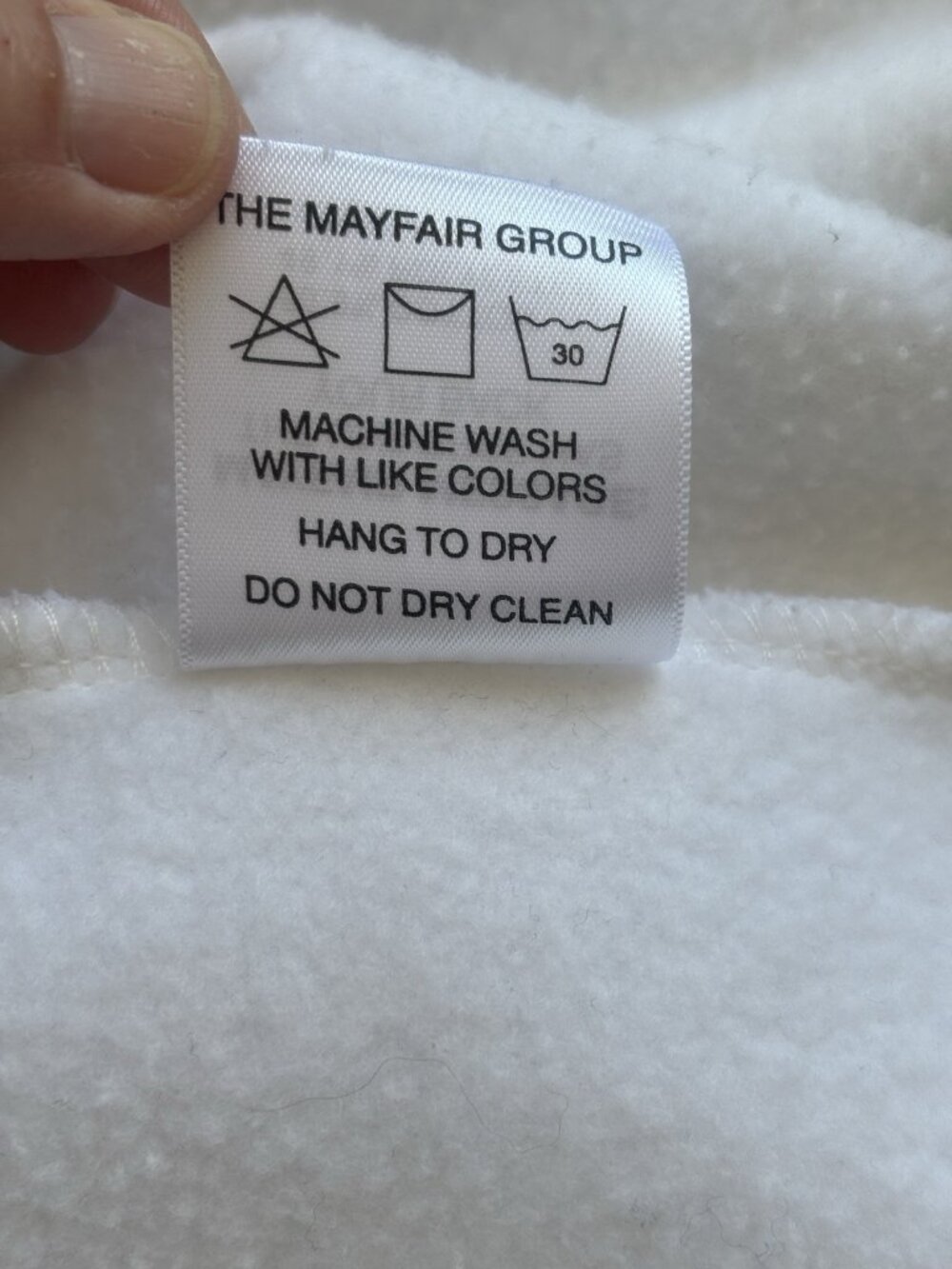 The Mayfair Group x I SCREAM COLOUR Somebody Loves You White Sweatshirt S/M Cruz - Picture 13 of 14